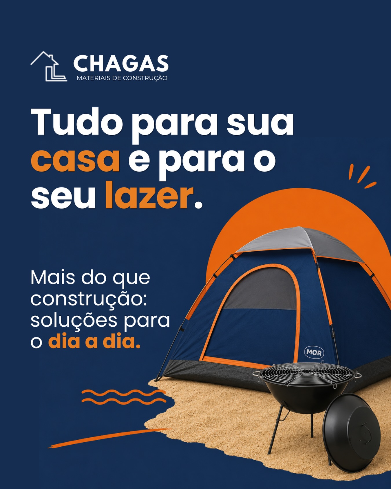 Produtos para casa e lazer Chagas Materiais de Construção